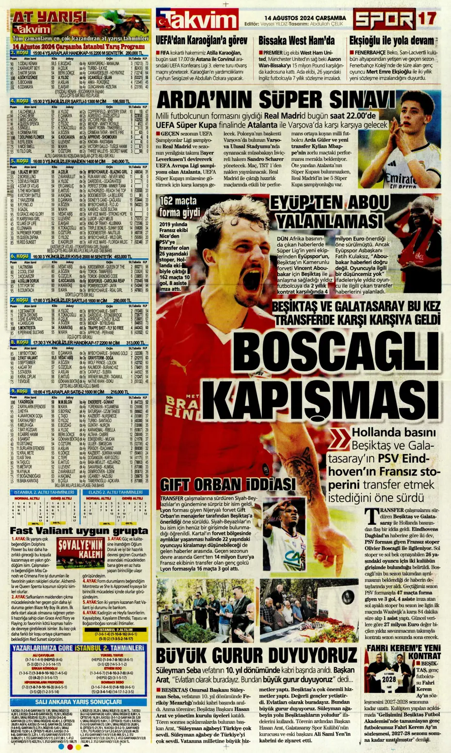 "Yüzde bin şanssızlık" | Sporun manşetleri - 31