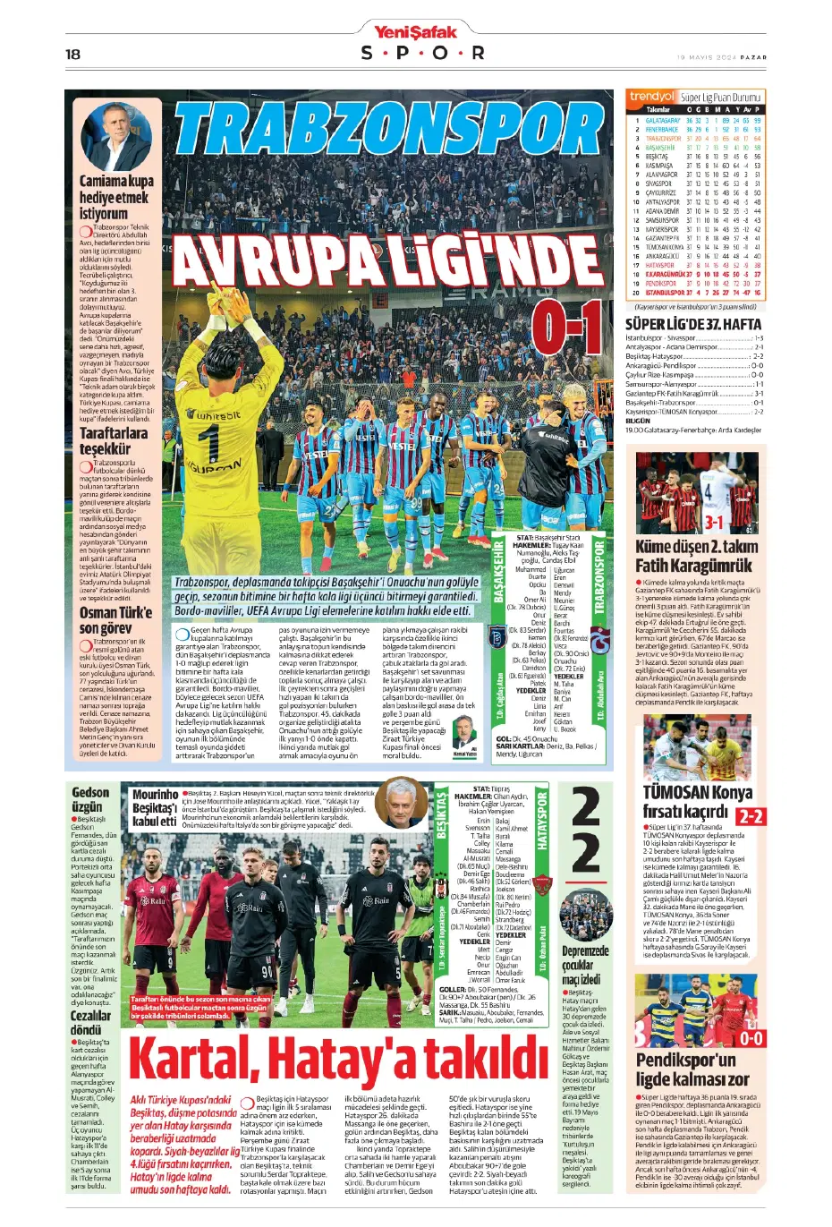 "Nefes kesecek sezon finali" | Sporun Manşetleri - 33