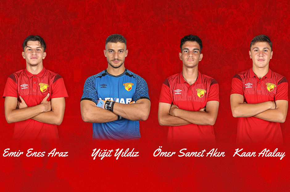 Göztepe, 4 futbolcusuyla profesyonel sözleşme imzaladı