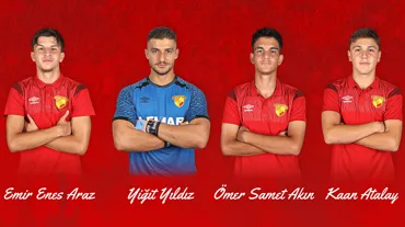 Göztepe, 4 futbolcusuyla profesyonel sözleşme imzaladı