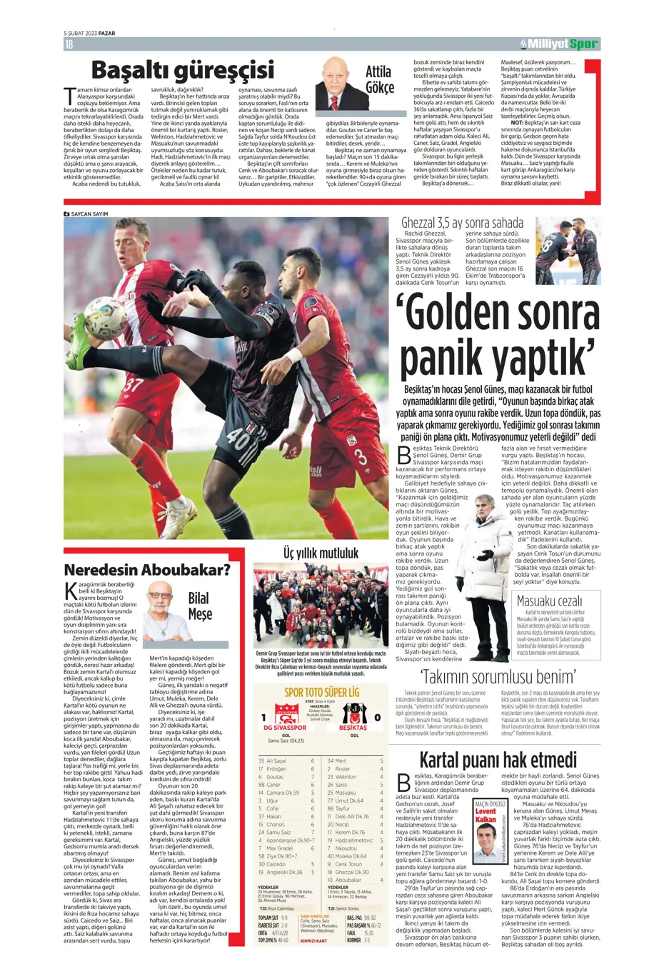 Sporun Manşetleri (5 Şubat 2023) - 26