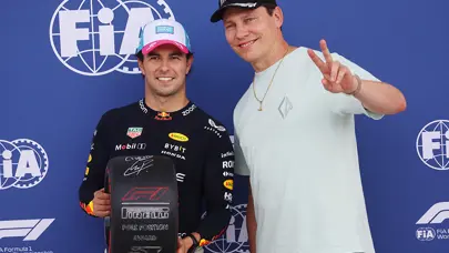 Miami GP'de pole pozisyonu Sergio Perez'in