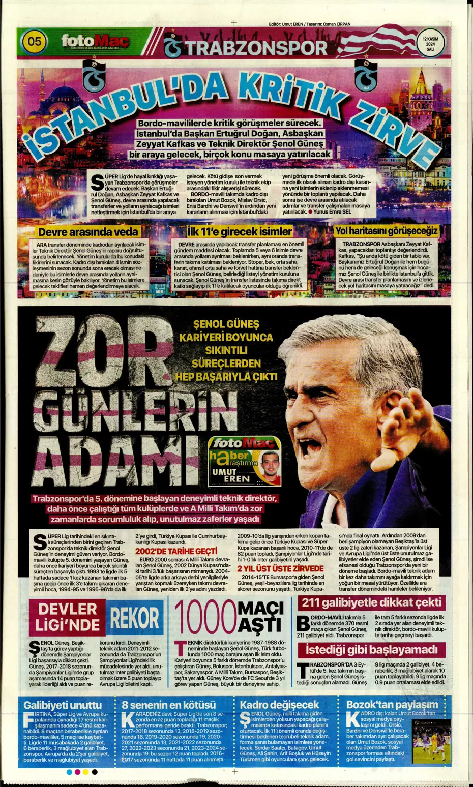 "Listenin başında onlar var: Talisca & Brown" | Sporun manşetleri (12 Kasım 2024) - 14 "Listenin başında onlar var: Talisca & Brown" | Sporun manşetleri (12 Kasım 2024) - 14