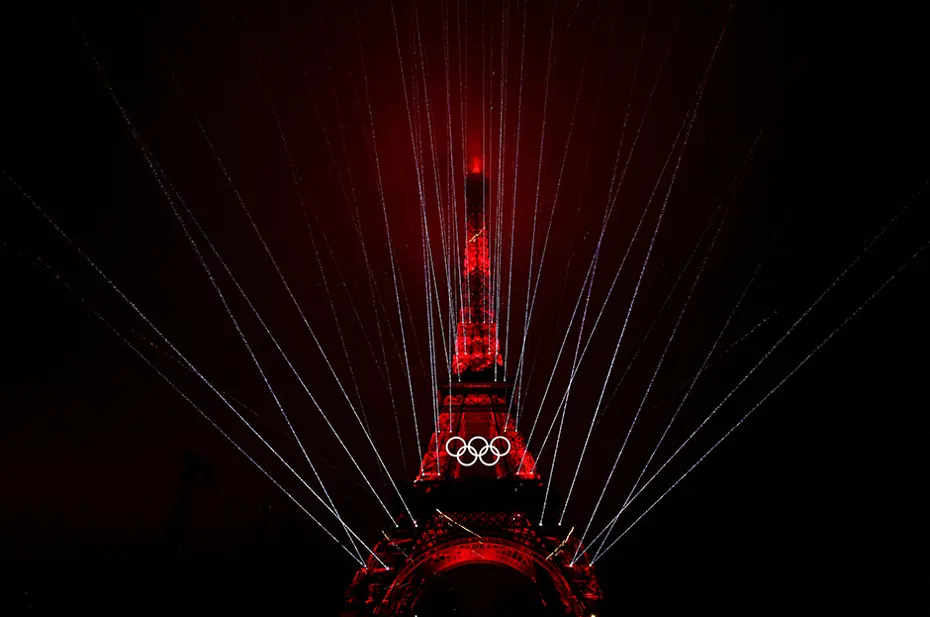 2024 Paris Olimpiyatları: Açılış töreninden kareler - 33