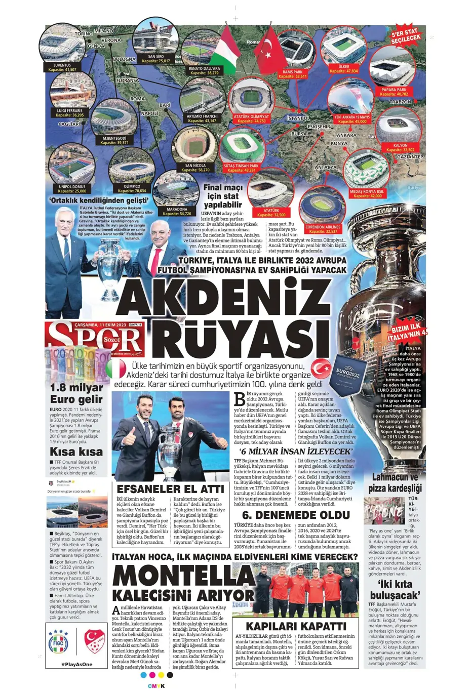 "Sergio Oliveira'ya yol göründü" | Sporun manşetleri (11 Ekim 2023) - 31