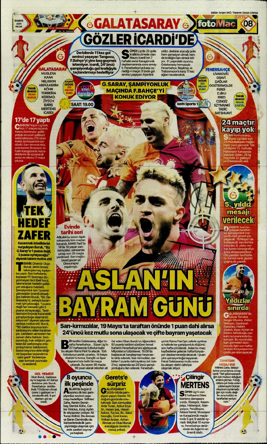 "Nefes kesecek sezon finali" | Sporun Manşetleri - 15