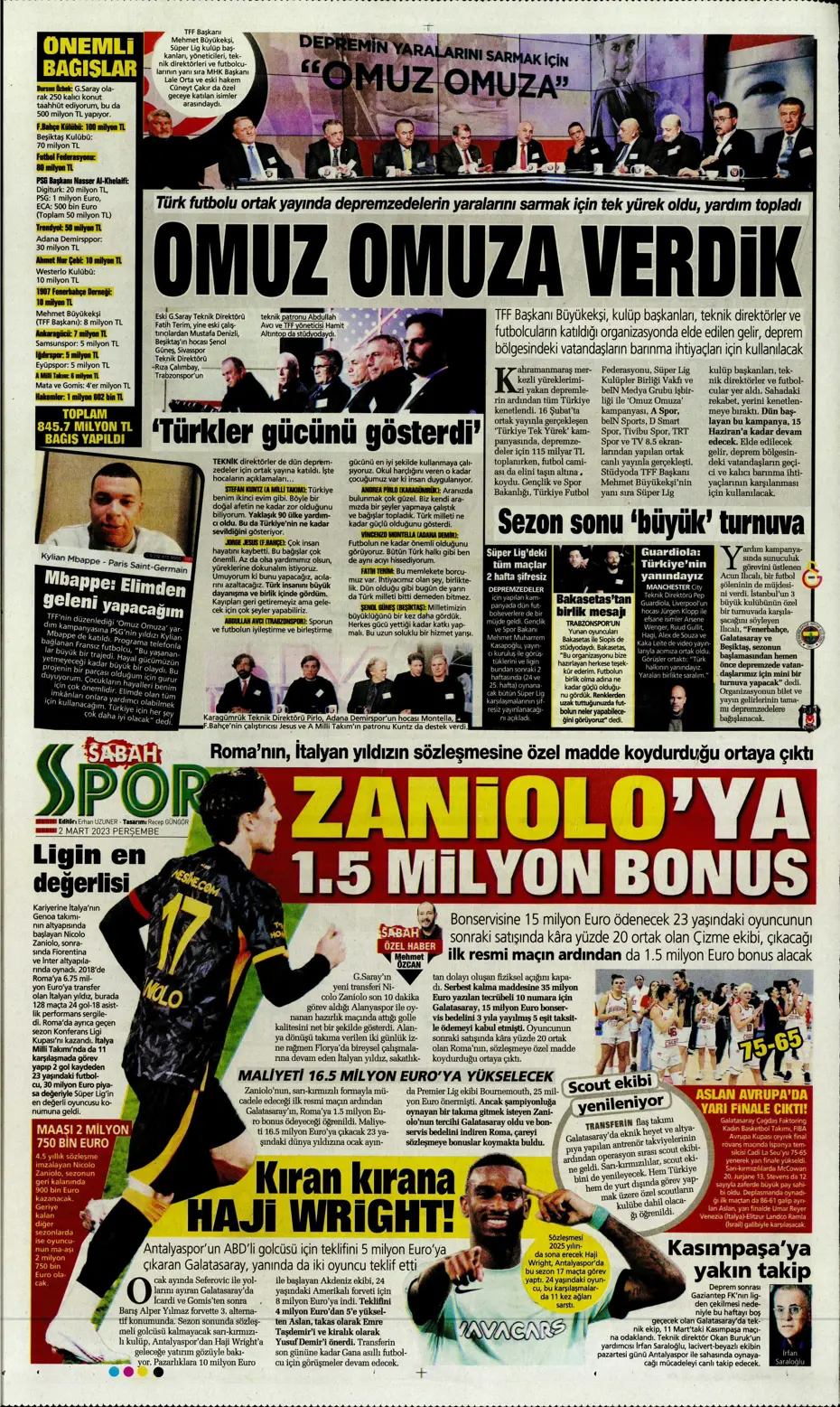 "Moura'da heyecanlı bekleyiş" | Sporun Manşetleri - 26