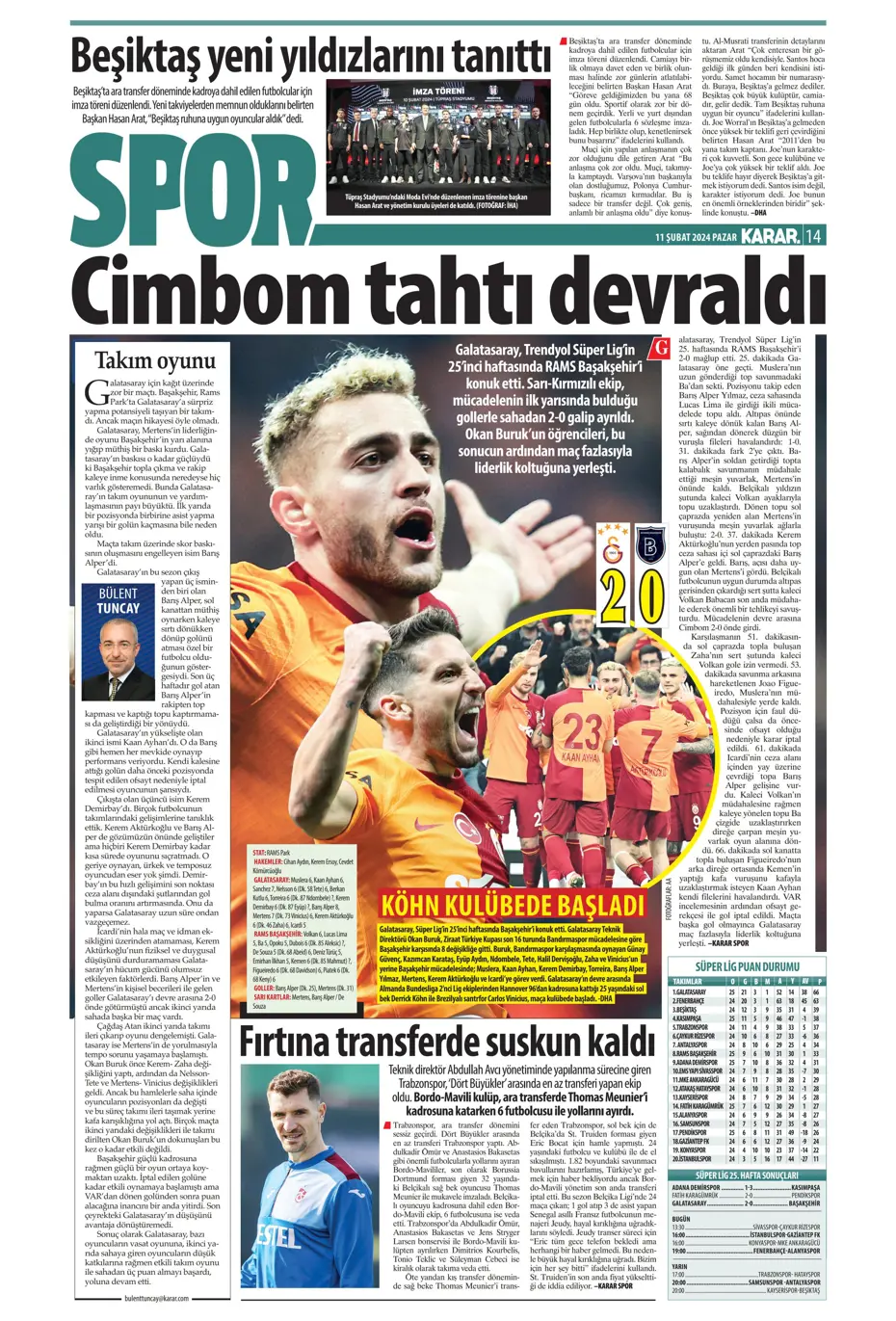"30 saniyesi 7 milyon dolar" | Sporun manşetleri (11 Şubat 2024) - 20