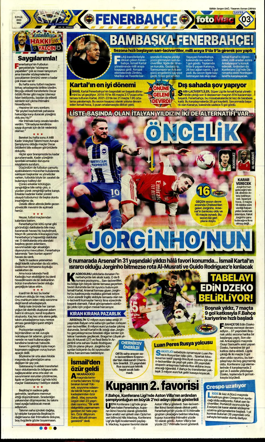 "Aslan'dan çifte bomba" | Sporun Manşetleri - 13 "Aslan'dan çifte bomba" | Sporun Manşetleri - 13