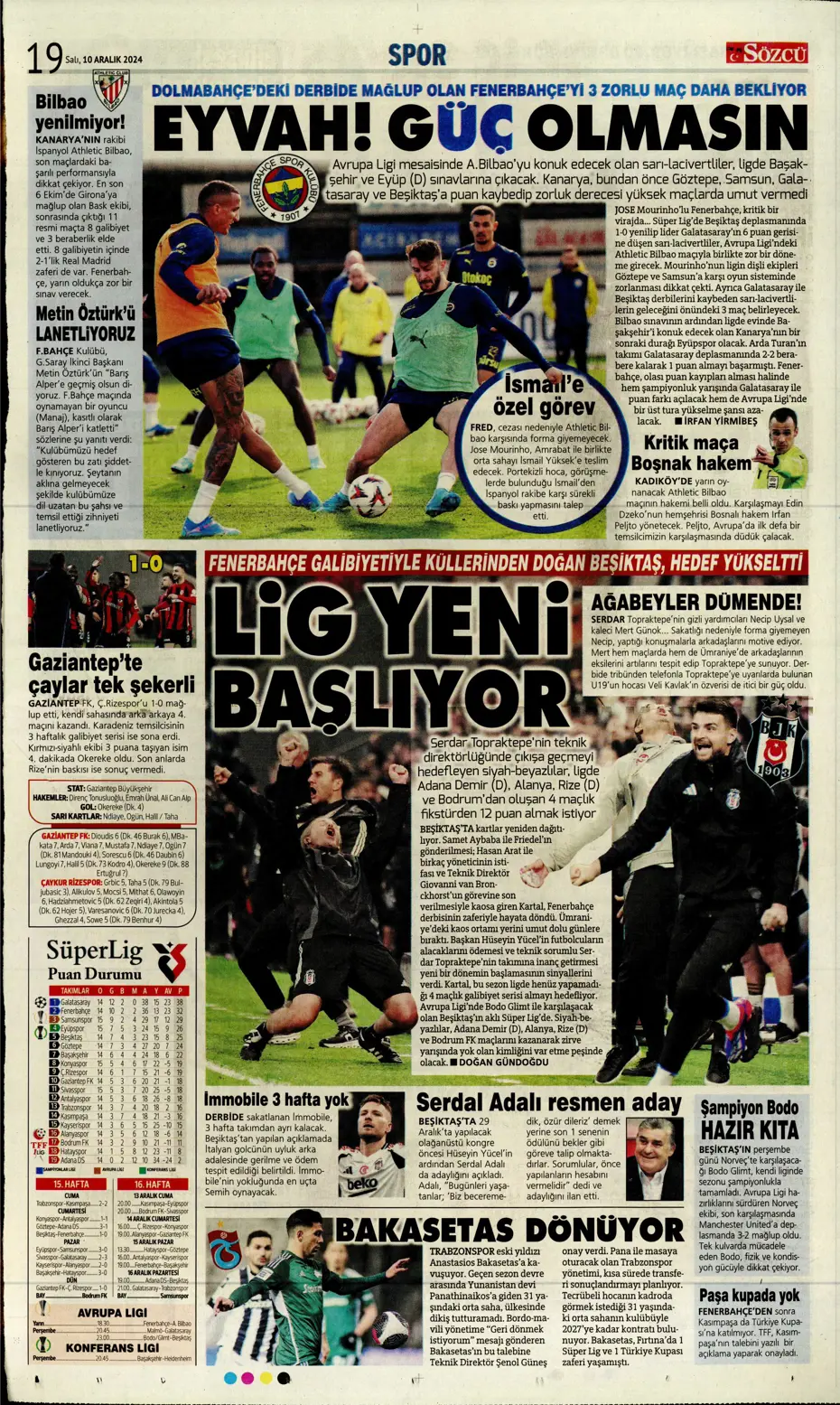 "Orban'ı Osimhen getiriyor" | Sporun manşetleri - 21
