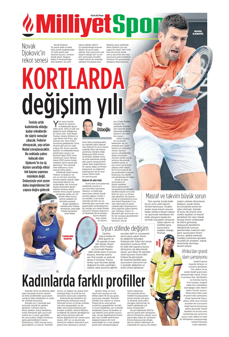 Sporun Manşetleri (8 Ocak 2023) - 33