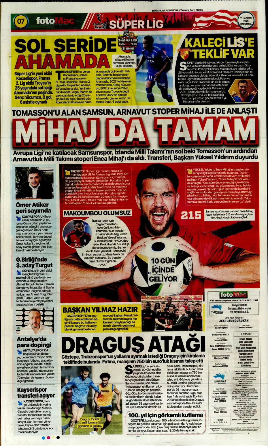 "Patron çıldırdı: Osimhen'e görülmemiş teklif" | Sporun manşetleri - 14