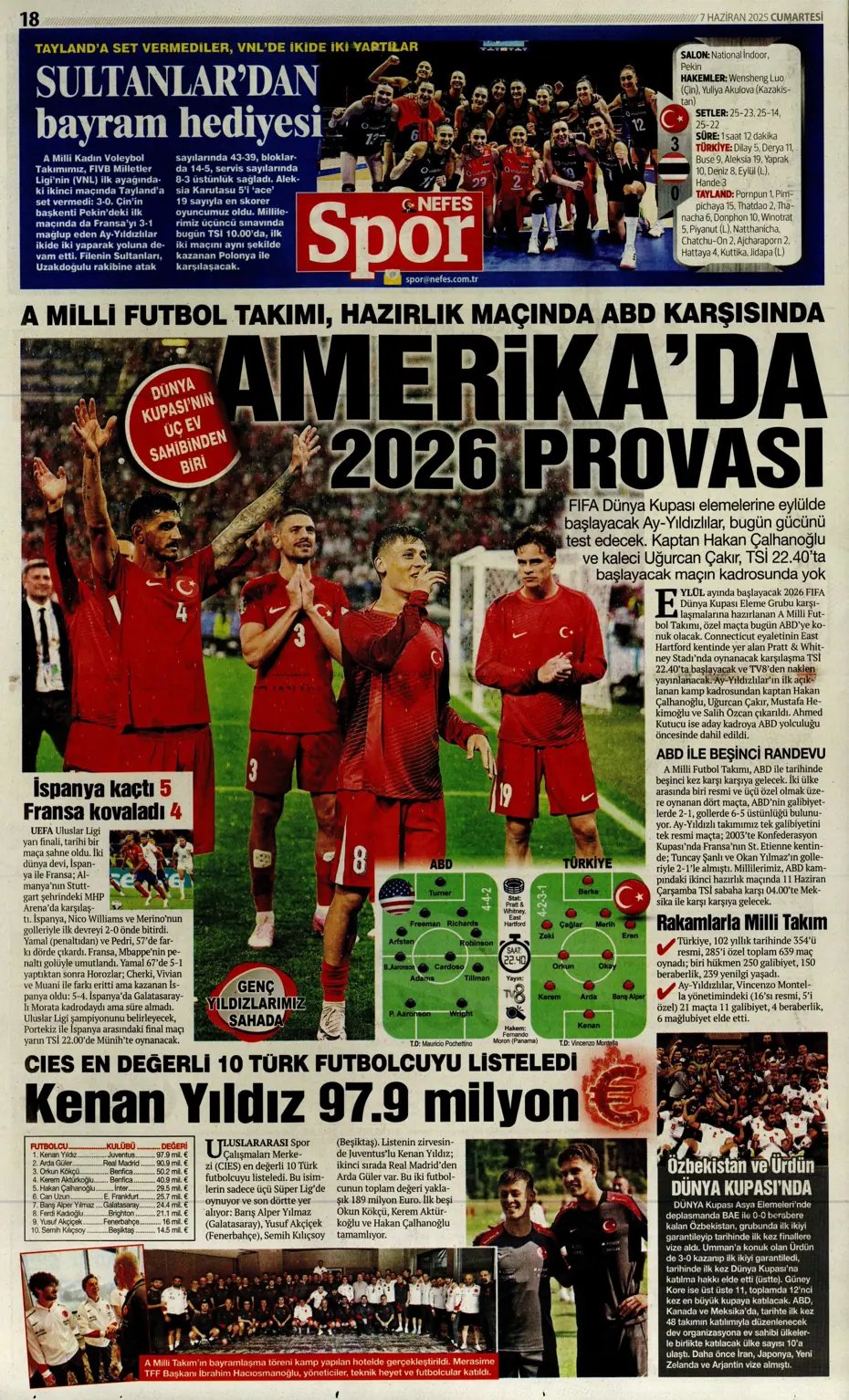 "Osayi, Beşiktaş'a doğru" | Sporun manşetleri (7 Haziran 2025) - 24