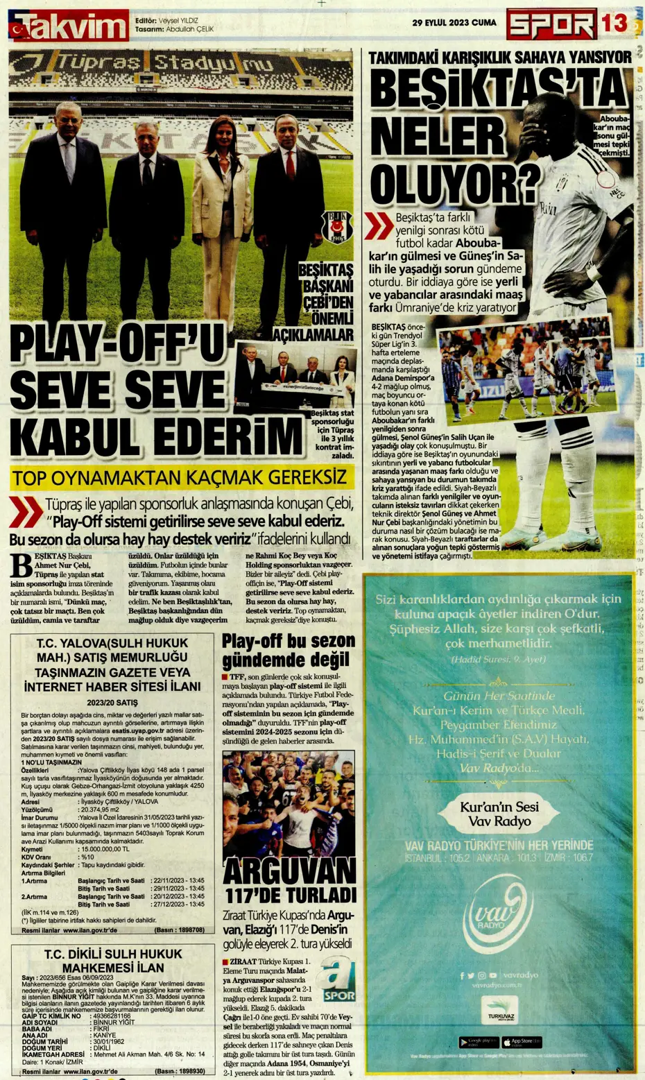 "Fenerbahçe gollerle coştu" | Sporun Manşetleri - 30 "Fenerbahçe gollerle coştu" | Sporun Manşetleri - 30