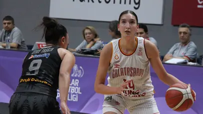 Galatasaray sahasında 66 sayı farkla kazandı