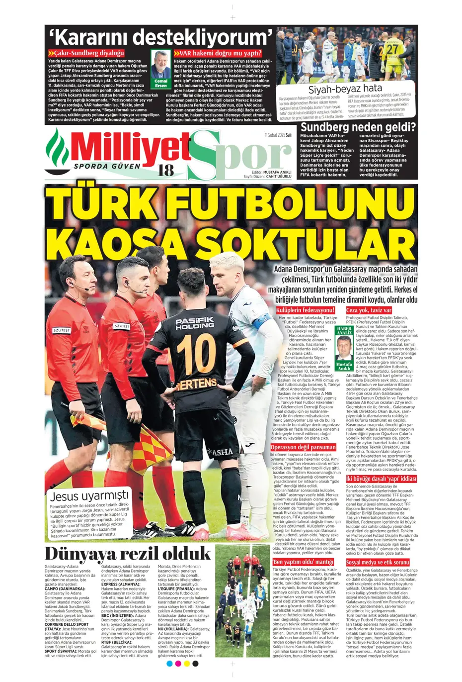 "Sezon sonu Fati" | Sporun manşetleri - 23