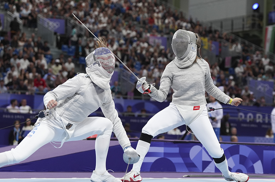 Milli eskrimci Nisanur Erbil, Paris 2024'te son 16'ya kaldı