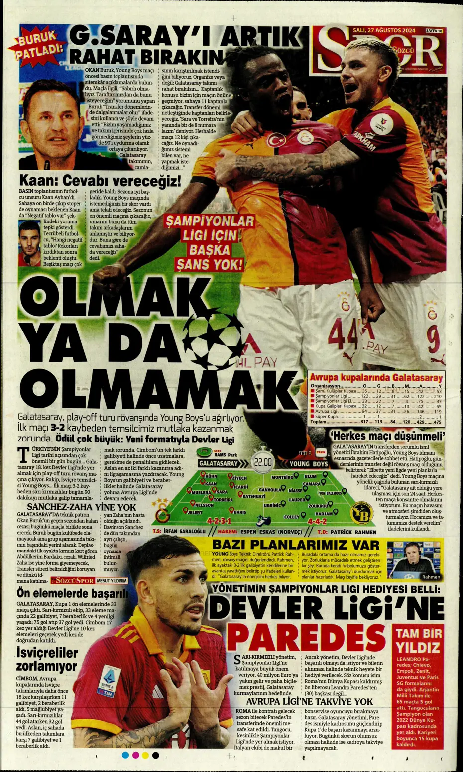 "Şok eden Ferdi Kadıoğlu gerçeği" | Sporun manşetleri - 31
