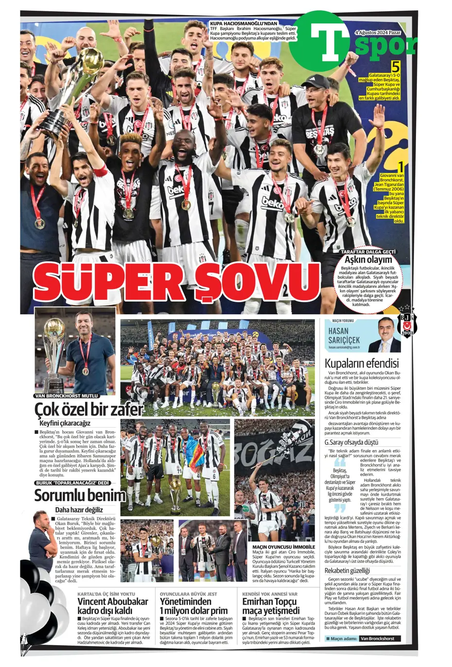 "Fenerbahçe'den nokta atışı transfer" | Sporun manşetleri - 47 "Fenerbahçe'den nokta atışı transfer" | Sporun manşetleri - 47