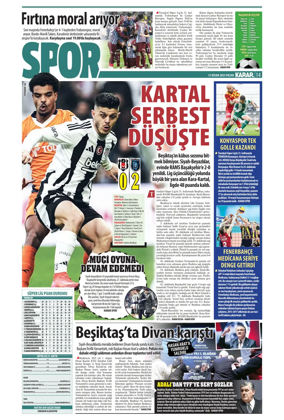"Dzeko'nun yerine Müller" | Sporun manşetleri - 18