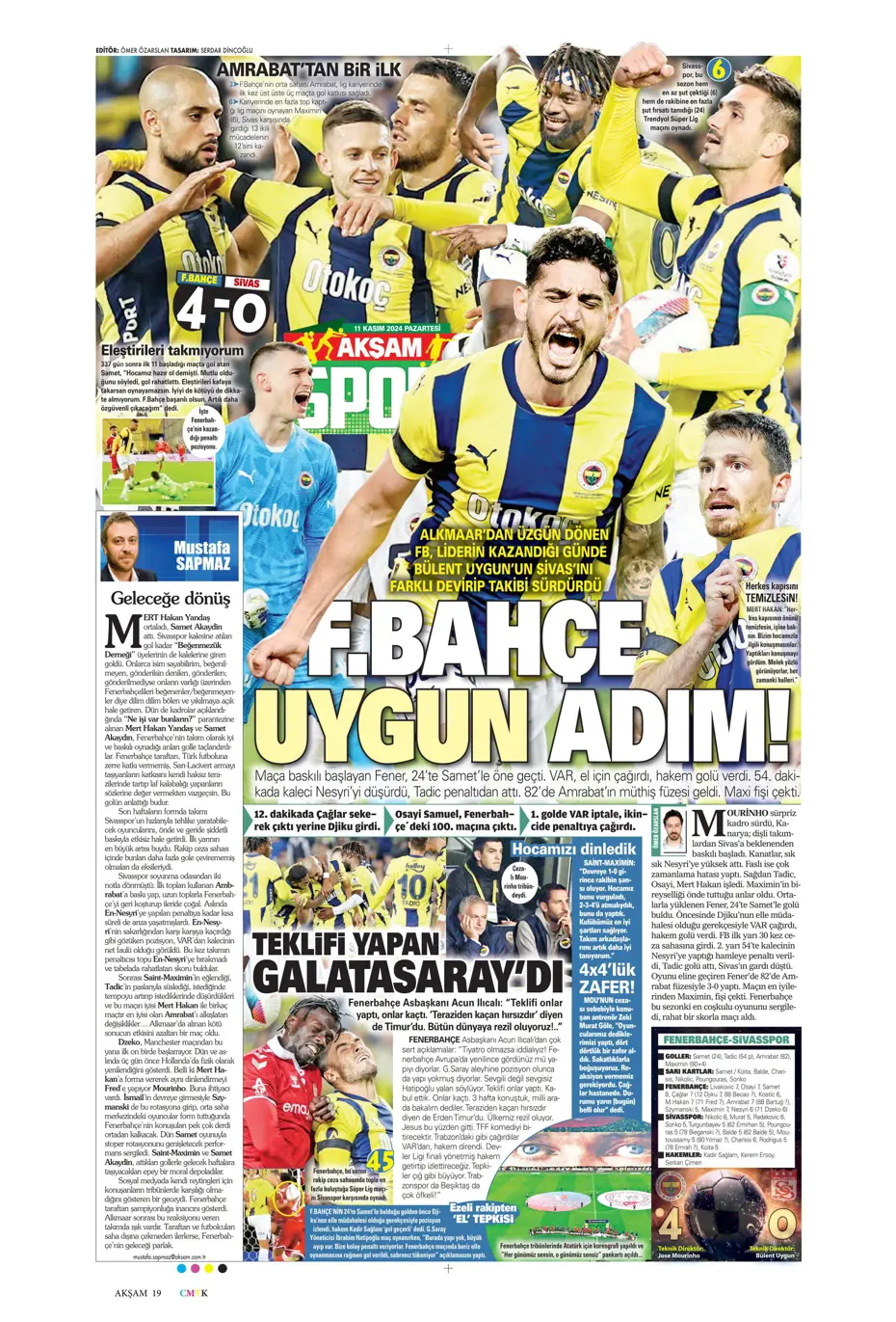 "Fenerbahçe'den Talisca ve Dybala bombası" | Sporun manşetleri - 2 "Fenerbahçe'den Talisca ve Dybala bombası" | Sporun manşetleri - 2