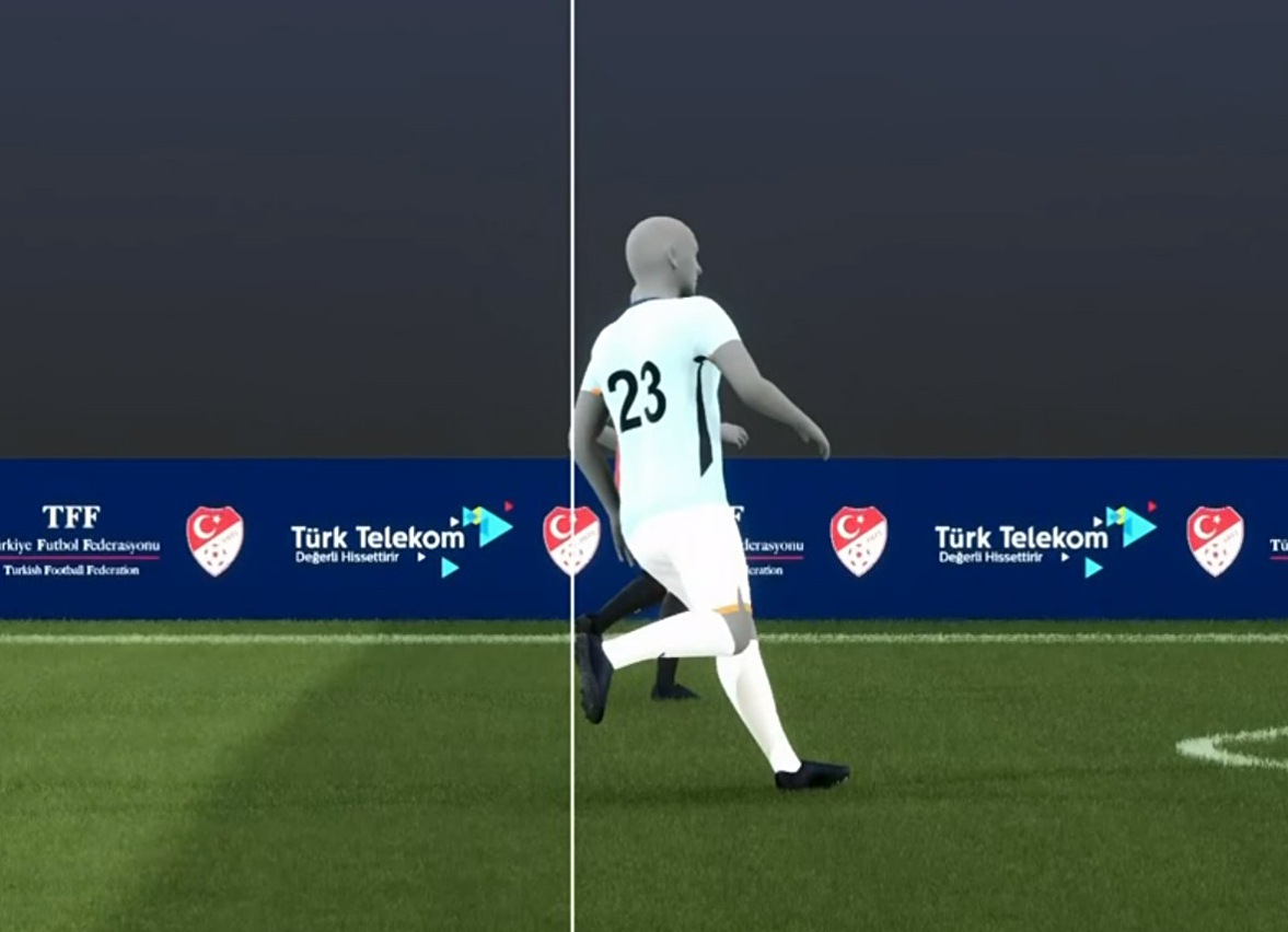 Gaziantep FK-Başakşehir maçına yarı otomatik ofsayt sistemi damga vurdu