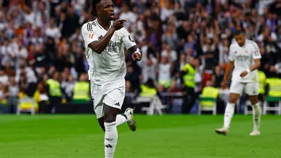 Vinicius coştu, Real Madrid farka koştu