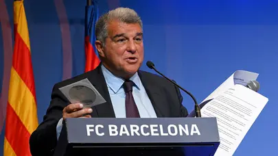Barcelona Başkanı Joan Laporta: "Real Madrid gibi bir kulübün, Negreira davasına dahil olması şaka gibi"