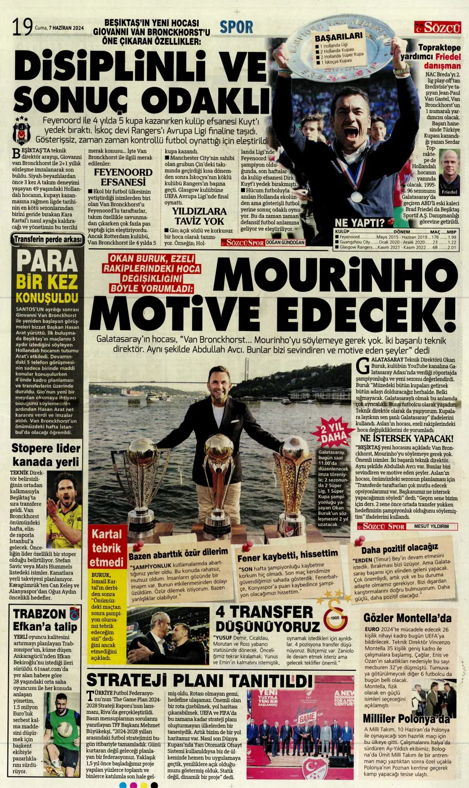 "Fener'e 'Uçan Koreli'" | Sporun manşetleri (7 Haziran 2024) - 26 "Fener'e 'Uçan Koreli'" | Sporun manşetleri (7 Haziran 2024) - 26