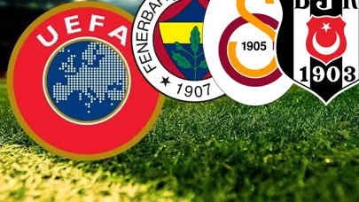 UEFA kulüpler sıralaması güncellendi: Fenerbahçe, Galatasaray ve diğer Türk takımları kaçıncı?