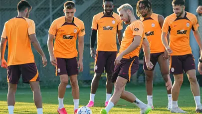 Galatasaray, Molde maçının hazırlıklarını sürdürdü