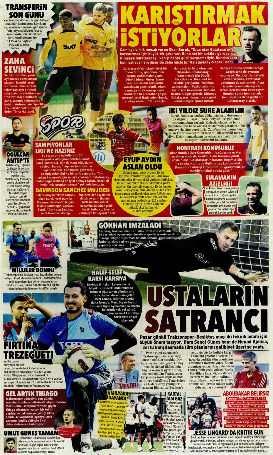 "Kartal'da Xeka seferberliği" | Sporun Manşetleri - 22