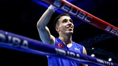 Milli boksör Samet Gümüş Avrupa şampiyonu oldu