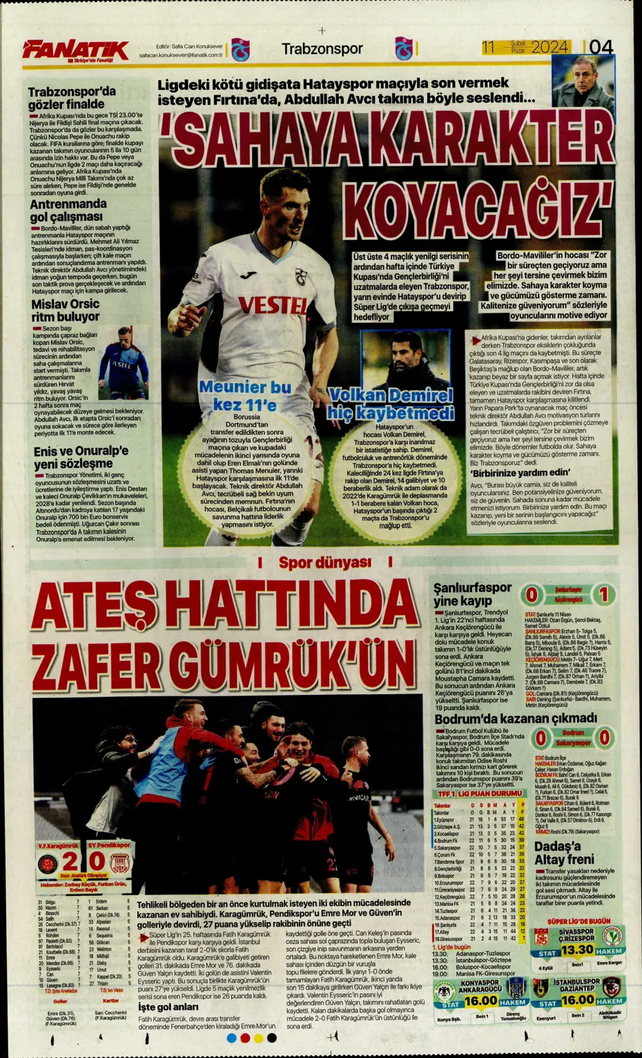 "30 saniyesi 7 milyon dolar" | Sporun manşetleri (11 Şubat 2024) - 7