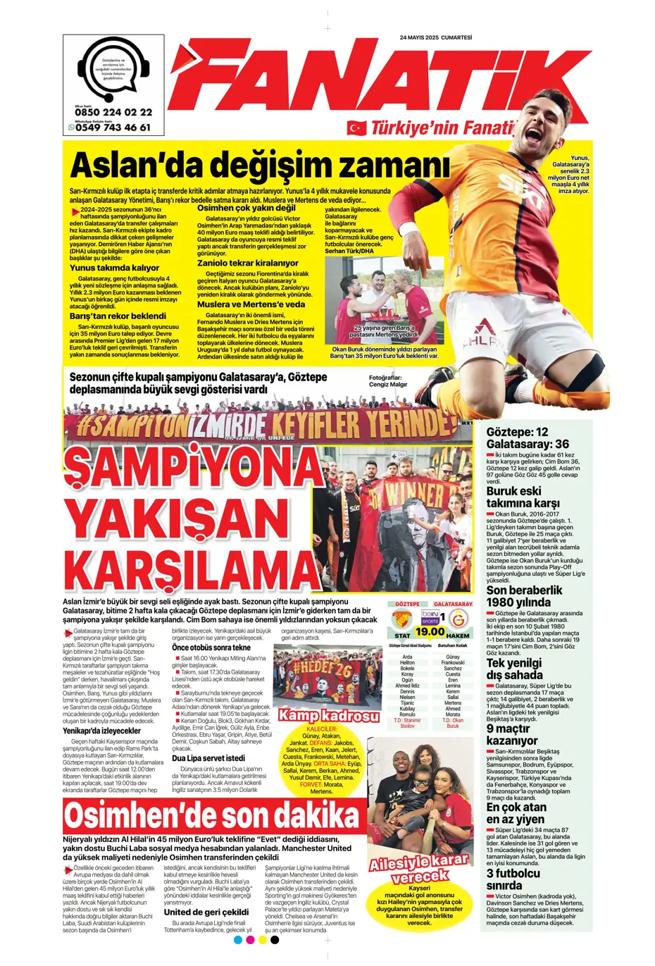 "Final-Four'da Fenerbahçe destanı" | Sporun manşetleri - 7