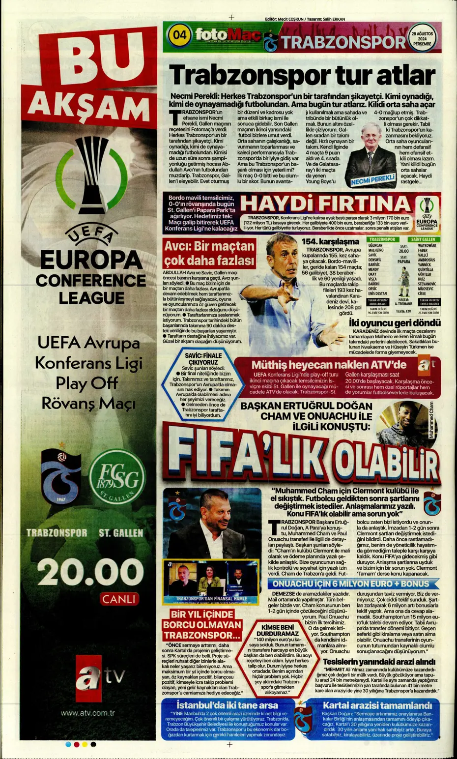 "Fenerbahçe'den Saint-Maximin kararı" | Sporun manşetleri - 15