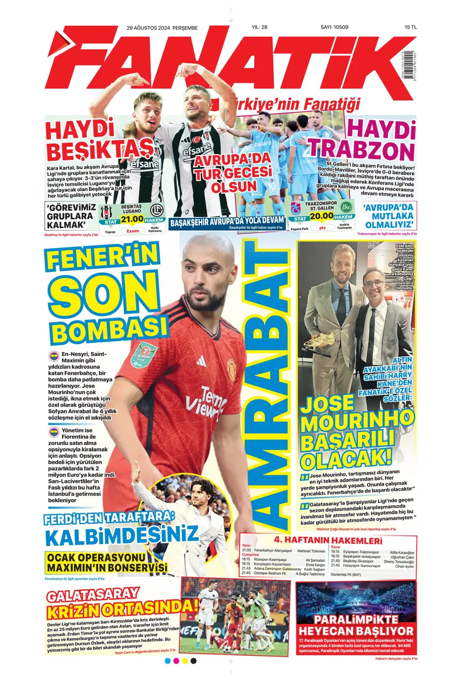 "Fenerbahçe'den Saint-Maximin kararı" | Sporun manşetleri - 6