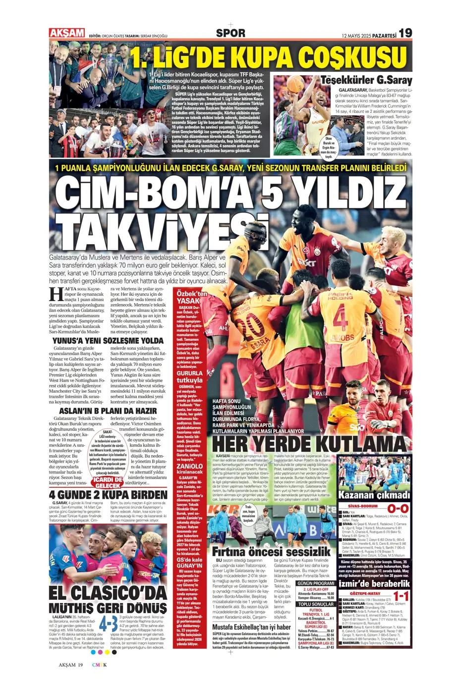 "Fenerbahçe'nin yeni golcüleri Jonathan David ve Abraham" | Sporun manşetleri - 4