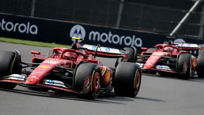 Formula 1 Meksika GP'de zirve Carlos Sainz'ın