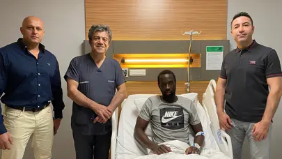 Sivasspor'da Samba Camara ameliyat edildi