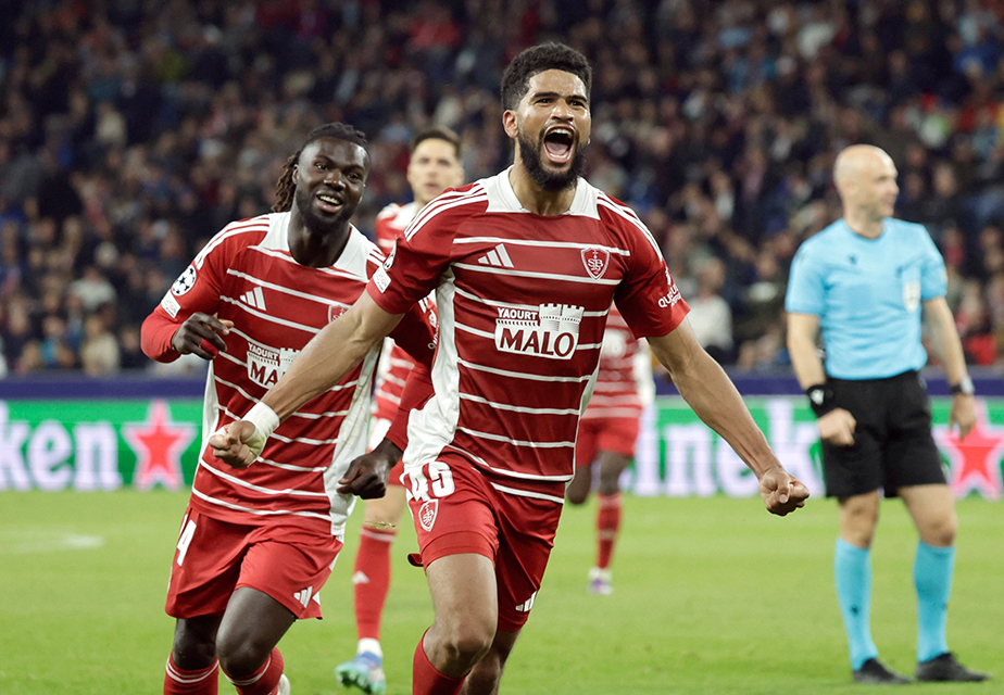 Brest, Şampiyonlar Ligi'nde rüyayı yaşıyor: 4-0