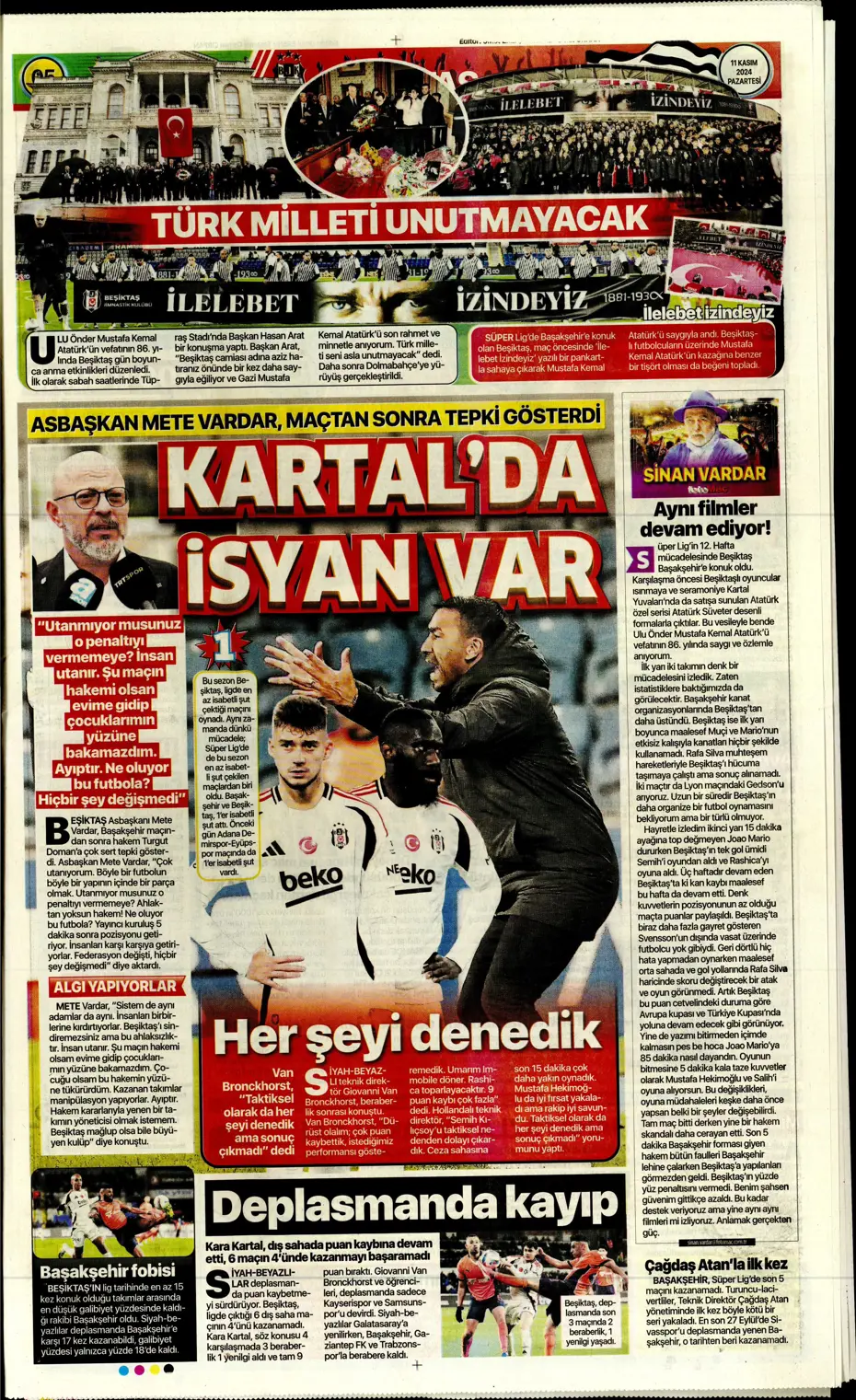 "Fenerbahçe'den Talisca ve Dybala bombası" | Sporun manşetleri - 12 "Fenerbahçe'den Talisca ve Dybala bombası" | Sporun manşetleri - 12