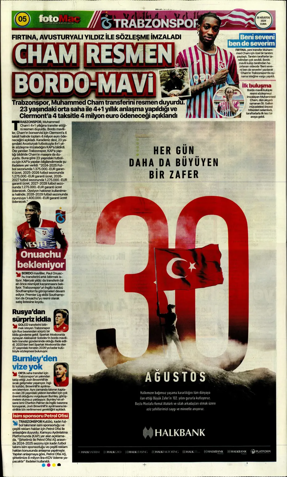 "Galatasaray yönetiminden flaş karar" | Sporun manşetleri (30 Ağustos 2024) - 17 "Galatasaray yönetiminden flaş karar" | Sporun manşetleri (30 Ağustos 2024) - 17