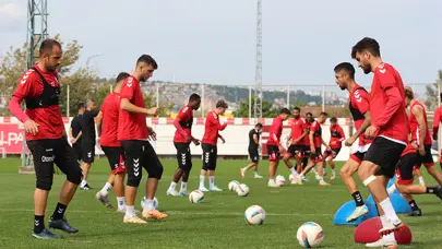 Samsunspor, Fenerbahçe maçı öncesi taktik çalıştı