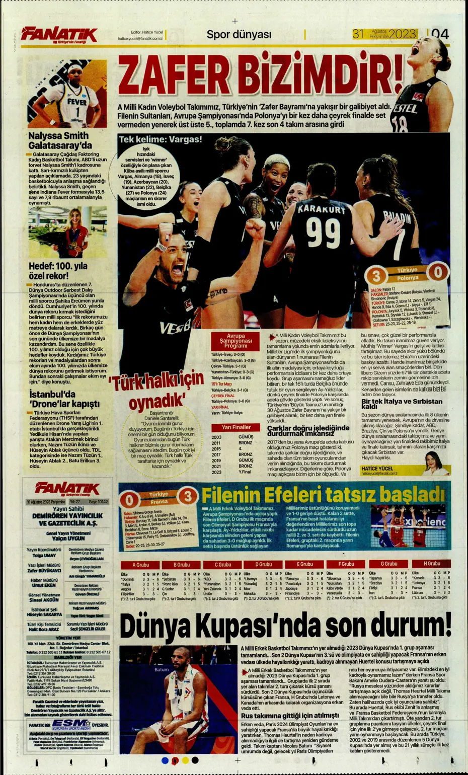 "Sergio Ramos formayı giydi" | Sporun manşetleri (31 Ağustos 2023) - 7 "Sergio Ramos formayı giydi" | Sporun manşetleri (31 Ağustos 2023) - 7