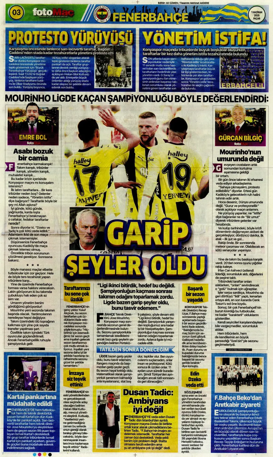 "Galatasaray'dan Lewandowski bombası" | Sporun manşetleri - 11