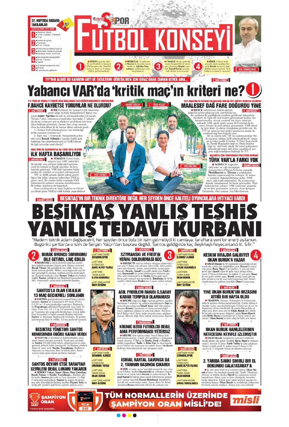 "Fenerbahçe ve Galatasaray'ın Barreiro kapışması" | Sporun manşetleri - 11