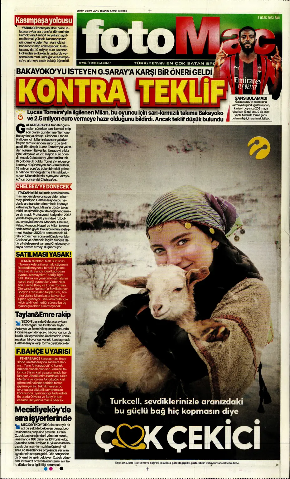 Sporun manşetleri (3 Ocak 2023) - 15