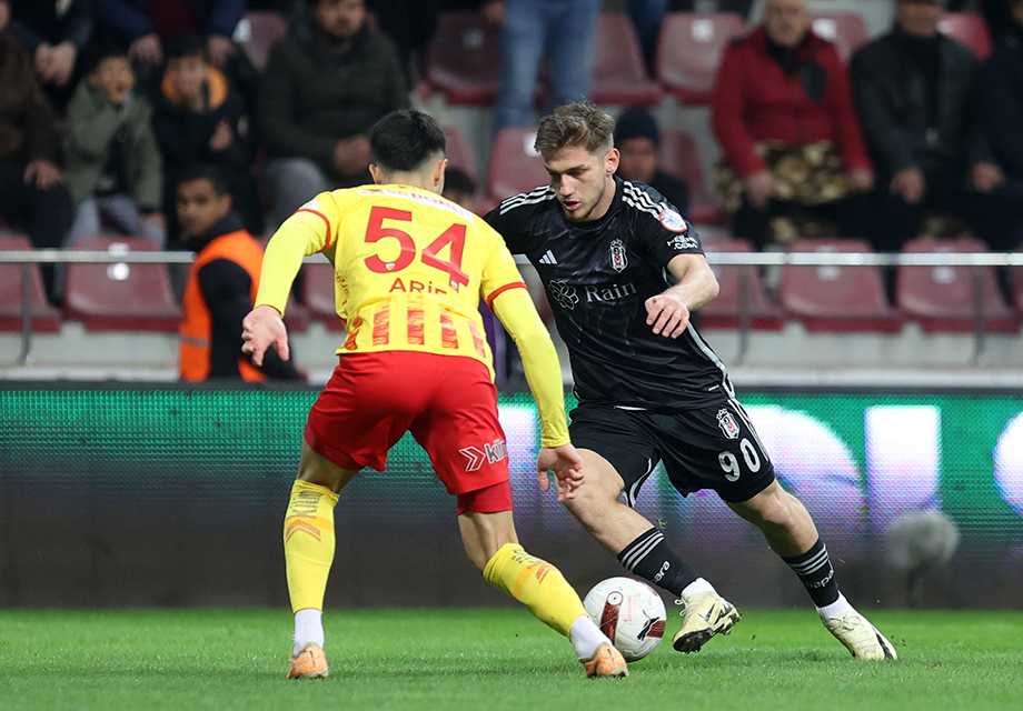 Kayserispor ile Beşiktaş golsüz maçta puanları paylaştı
