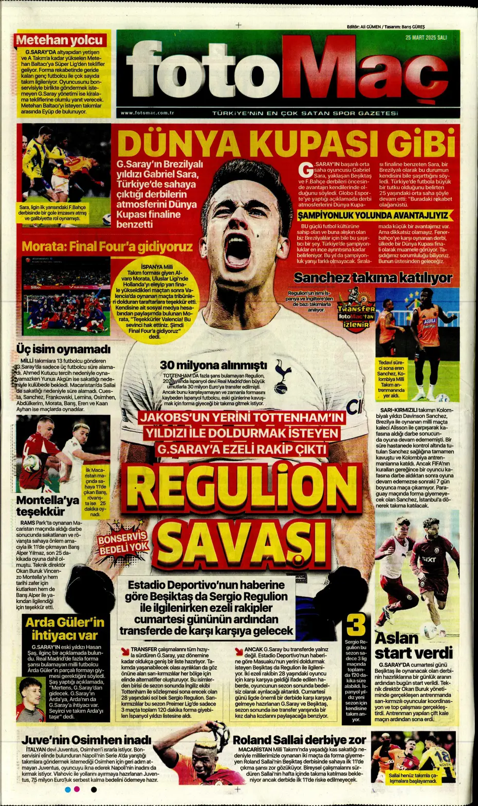 "Galatasaray'dan Osimhen'e çılgın teklif" | Sporun manşetleri - 16 "Galatasaray'dan Osimhen'e çılgın teklif" | Sporun manşetleri - 16
